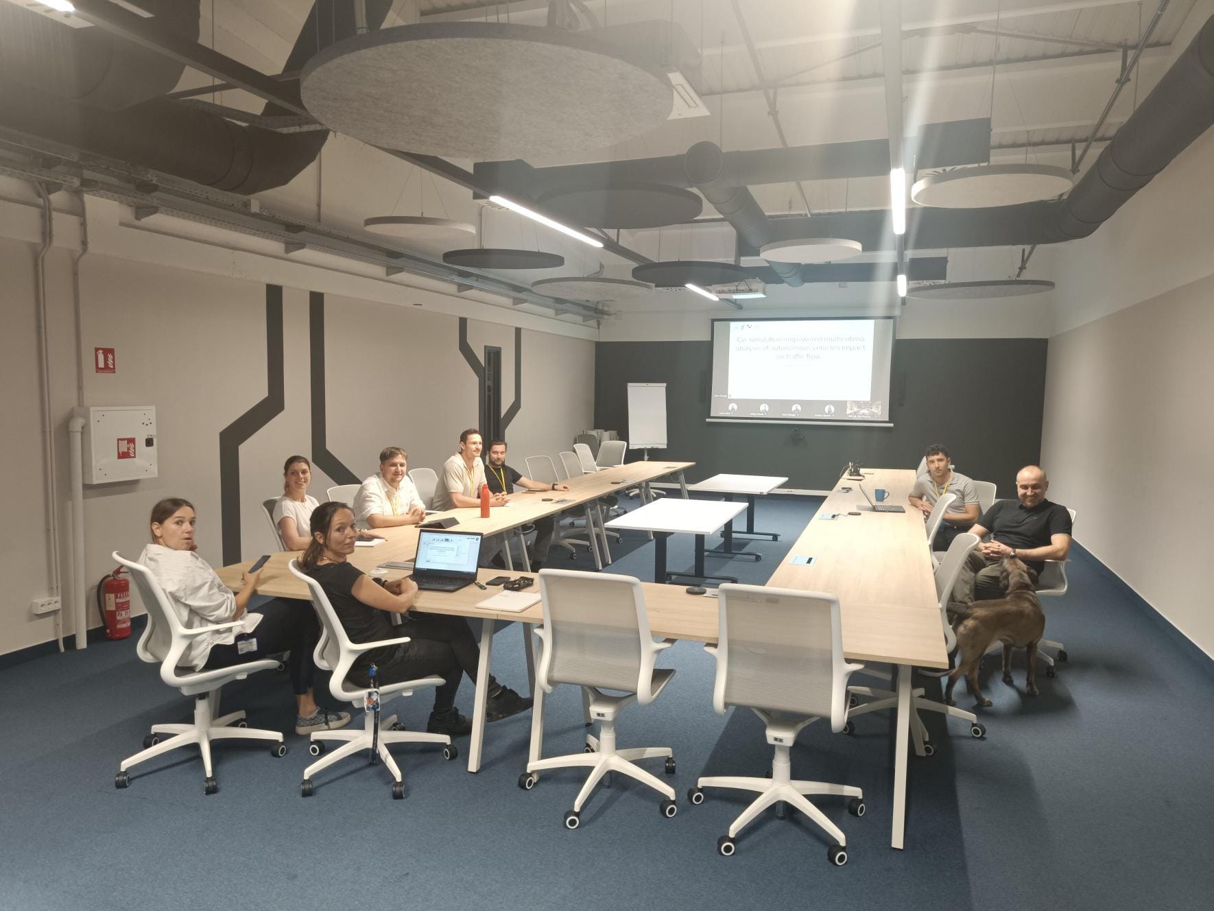 As a visiting researcher, Nikola Topić univ. mag. ing. traff. presented his work in the company Rimac Technology