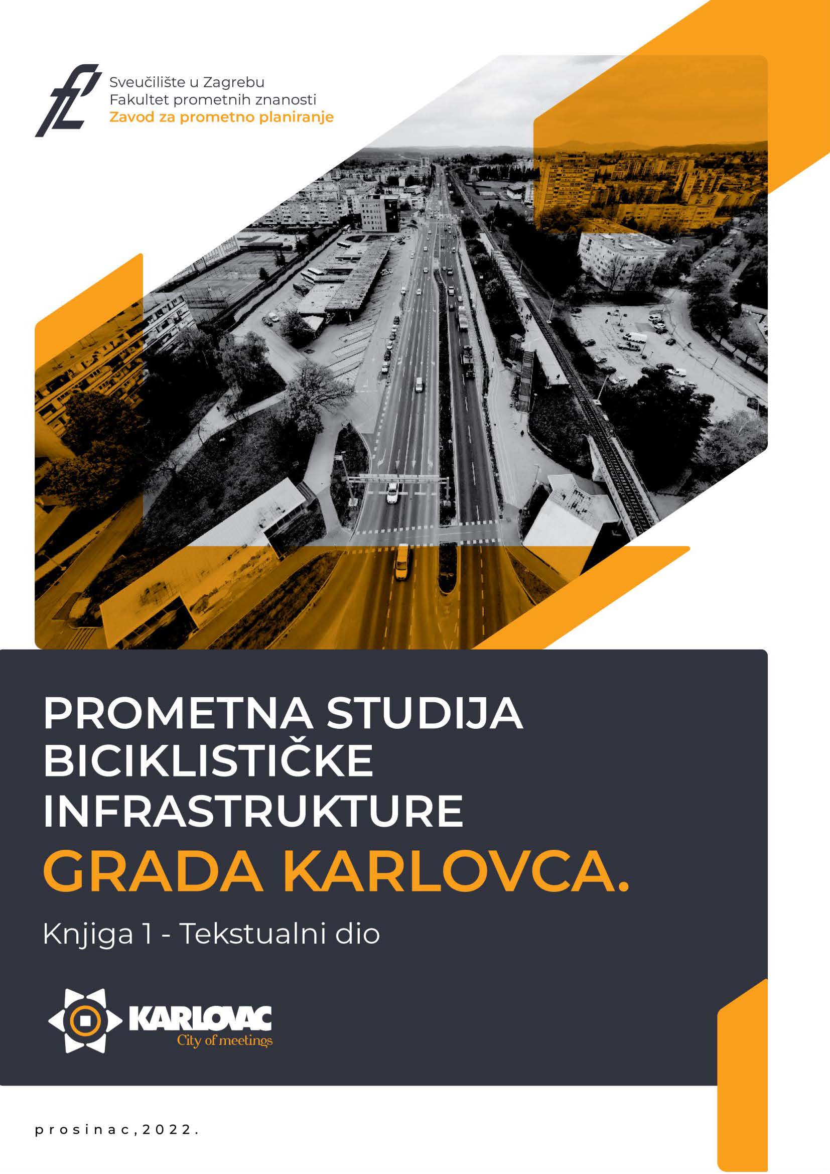 Studija Biciklističke infrastrukture u Karlovcu 1